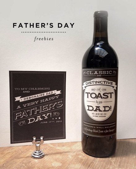 Father's Day Gifts: Gaston Labels