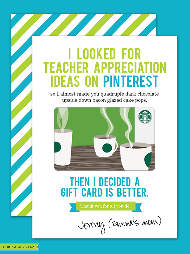 Free Teacher Appreciation Cards Fab N Free